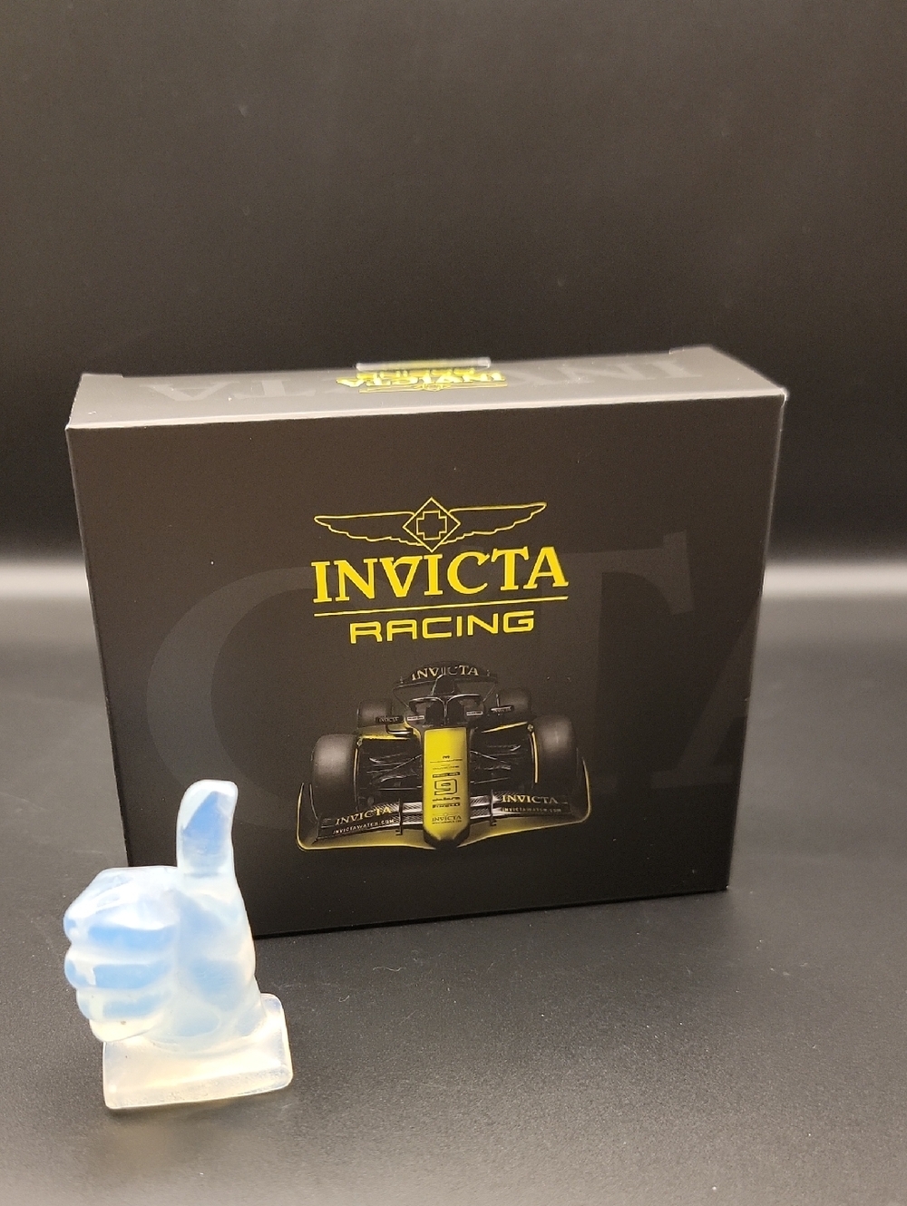 NEW Collectors IG0106 Invicta Racing Black and Yellow Wireless Bluetooth Speaker